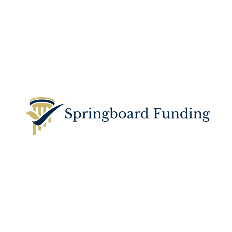 Springboard Funding Logo of Springboard Funding featuring a stylised hand and checkmark.