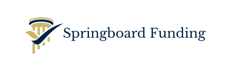 Springboard Funding Logo of Springboard Funding featuring a stylised checkmark and text.