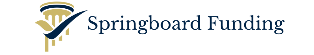 Springboard Funding Logo of Springboard Funding featuring a stylised checkmark and text.